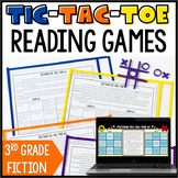 3rd Grade Reading Games | Fiction Tic-Tac-Toe *with Digita