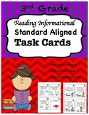 3rd Grade Reading Informational Task Cards-Common Core Aligned