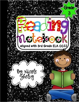 Preview of 3rd Grade Reading Interactive Notebook (aligned with the Common Core)