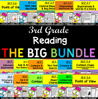 Preview of 3rd Grade Reading Literature and Informational Text: The BIG Bundle!