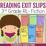 3rd Grade Reading Passages Exit Tickets - RL Fiction Quick