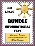 3rd Grade FSA Informational Text BUNDLE