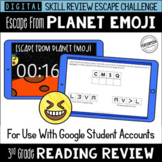 3rd Grade Reading Review Game | Digital Escape Room | Goog