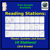 3rd Grade Reading Stations (Week 4) Theme: Systems and Senses