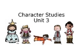 3rd Grade Reading Fiction Unit- Character Studies ( Lucy Based)