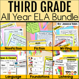 3rd Grade Reading Writing Language Curriculum - ELA Common Core Standards