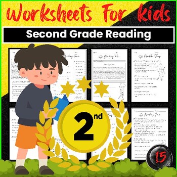 Preview of 3rd Grade Reading with Questions Worksheets Printable for kids