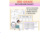 3rd Grade Review Packet | Winter Packet, Fall Packet, Spri