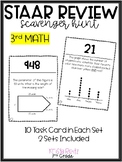 3rd Grade Review Scavenger Hunt STAAR {multiplication, div