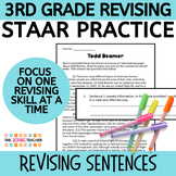3rd Grade Revising STAAR Practice - Revising Sentences