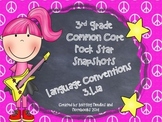 3rd Grade Rock Star Snapshots for Language Conventions 3.L.1a