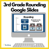 3rd Grade Rounding Google Slides Activity / Digital Review Game