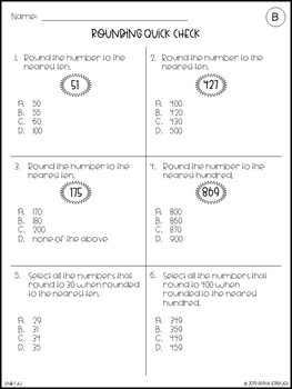 Grade 5 Place Value Rounding Worksheets Free Printable