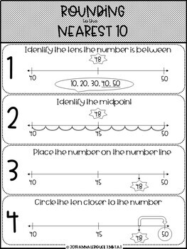 3rd grade rounding to the nearest 10 worksheets answer keys tpt