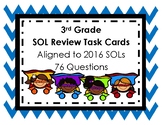 3rd Grade SOL Review Task Cards UPDATED 2016 SOLs