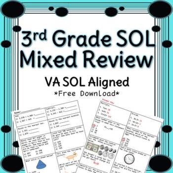Preview of 3rd Grade SOL Test Review