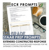 3rd Grade STAAR ECR Extended Constructed Response Prompts 
