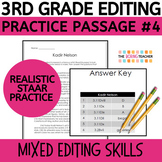 3rd Grade STAAR Editing Practice #4