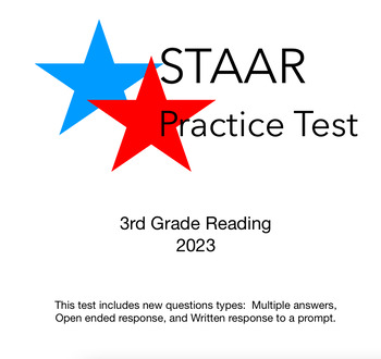 Preview of 3rd Grade STAAR Practice Test 2024
