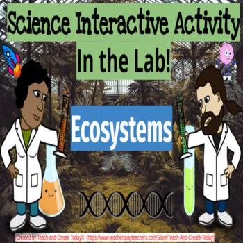 Preview of 3rd Grade Science Activity Ecosystems Digital Review on Google Slides