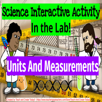 Preview of 3rd Grade Science Activity Units and Measurements Digital Review
