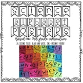 3rd Grade Science Alphabet Strip Posters