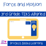 3rd Grade Science - Force and Motion Project Based Learning Unit