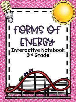 Preview of 3rd Grade Science Interactive Notebook: Forms of Energy
