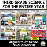 3rd Grade Science -NGSS Aligned- Entire Year Bundle
