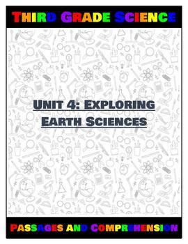 Preview of 3rd Grade Science- Unit 4 Exploring Earth Sciences
