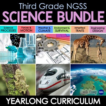 Preview of 3rd Grade Science Units NGSS Yearlong Curriculum BUNDLE