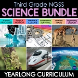 3rd Grade Science Units NGSS Yearlong Curriculum BUNDLE