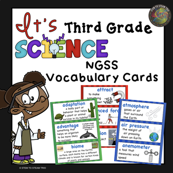 Preview of 3rd Grade Science Vocabulary Development