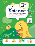 3rd Grade Science Workbook (170 pages eBook + video explanations)