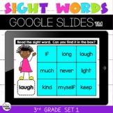 3rd Grade Sight Words Set 1 Mystery Picture Google Slides™