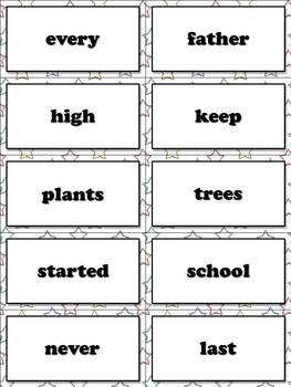 grade words 3rd sight frequency word list third study subject spelling