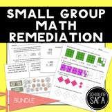 3rd Grade No Prep Small Group Math Review Plan & Activitie