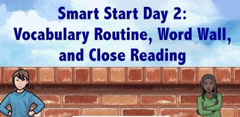 Preview of 3rd Grade Smart Start Day 2