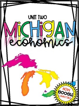 Preview of 3rd Grade Social Studies Curriculum Michigan Economics Unit