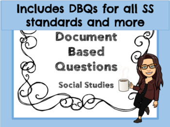 Preview of 3rd Grade Social Studies Document Based Questions