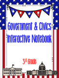 3rd Grade Social Studies Notebook: Government & Civics