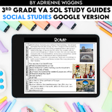 3rd Grade Social Studies VA SOL (Google Classroom) Study G