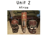3rd Grade Social Studies Vocabulary Cards: Unit 2-AFRICA