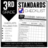 3rd Grade South Carolina Standards Checklists