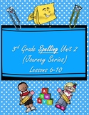 3rd Grade Spelling Practice Reading Series Lessons 6-10