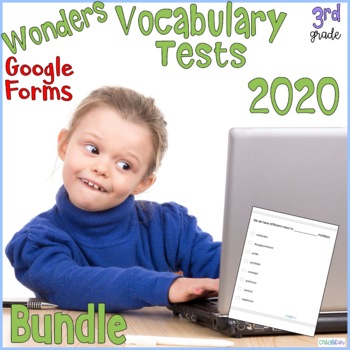 Preview of 3rd Grade Spelling and Vocabulary Digital Learning Bundle