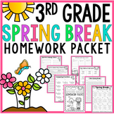 3rd Grade Spring Break Homework Packet