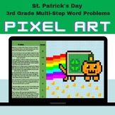 3rd Grade St. Patrick's Day Multi-Step Word Problems Myste