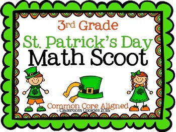 Preview of 3rd Grade St. Patrick's Day Math (Common Core Aligned)