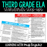 3rd Grade Common Core CCSS ELA Standards Step-Ups Referenc